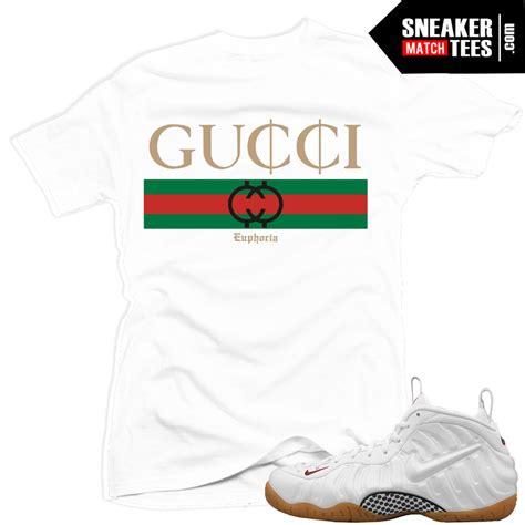 gucci foamposites size 14|nike Foamposite Gucci shirts.